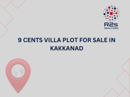 9 Cents Villa Plot For Sale in kakkanad