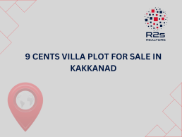 9 Cents Villa Plot For Sale in kakkanad